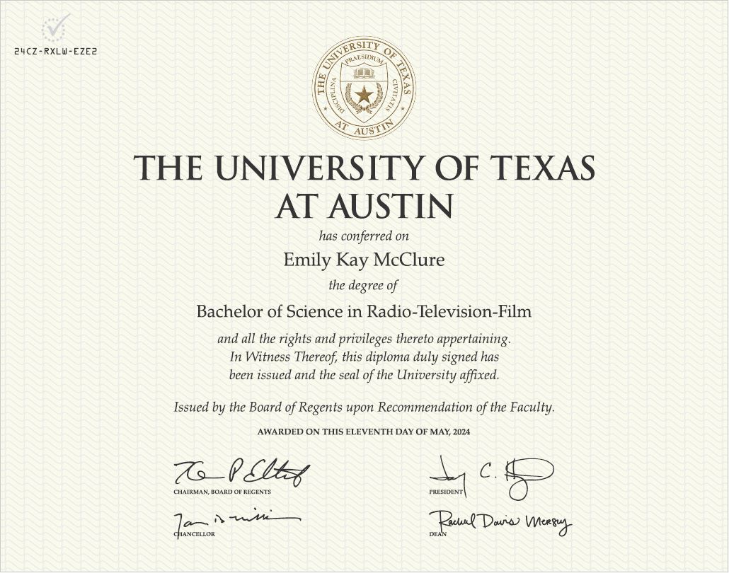 Emily degree